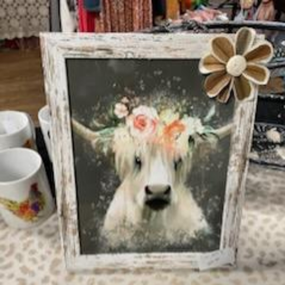 Highland Cow Art